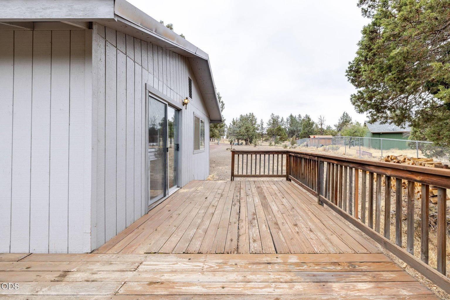 Wrap around deck