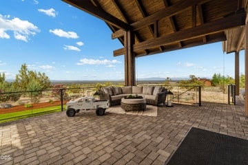 Backyard mountain views
