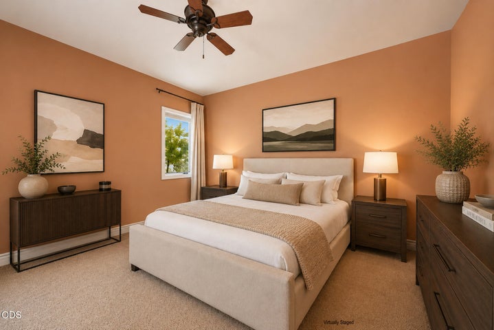 Primary Bedroom with great separation from other bedrooms