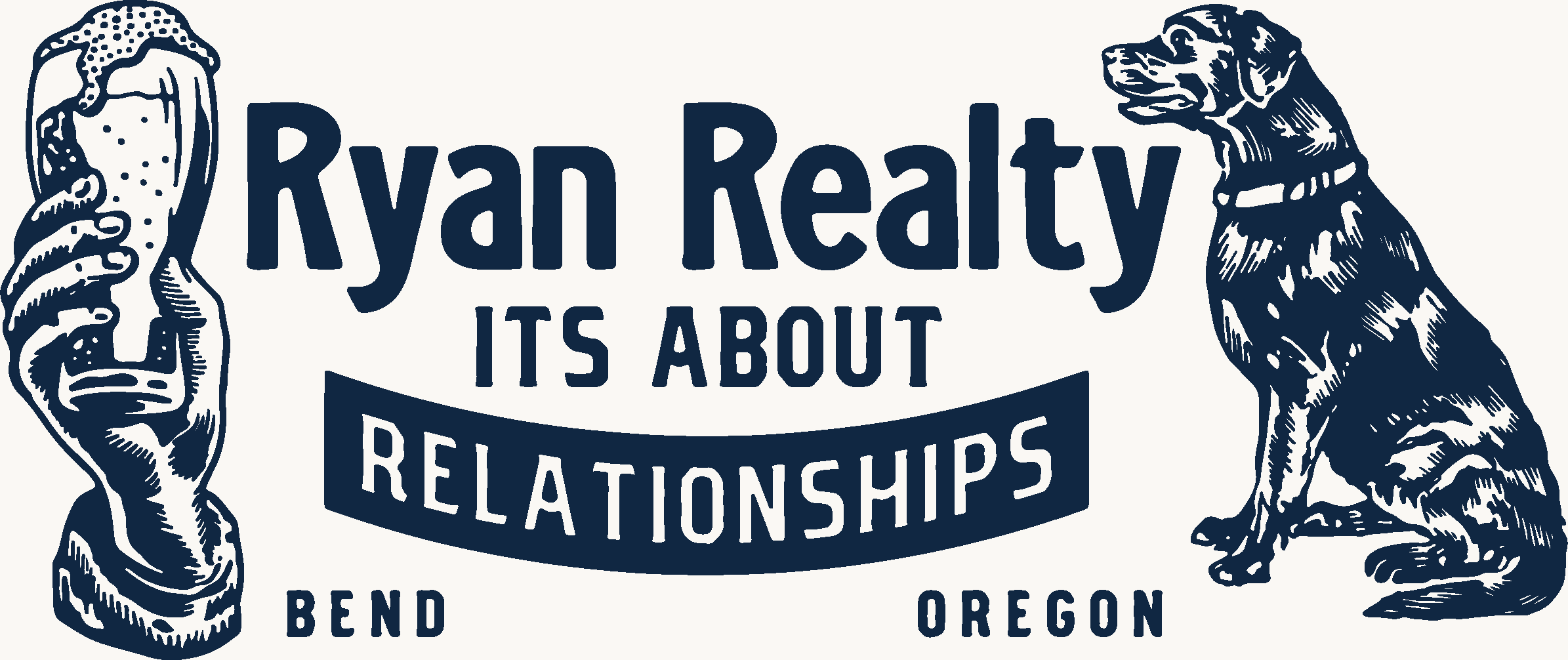 Ryan Realty — It's About Relationships. With Jax the blue lab.