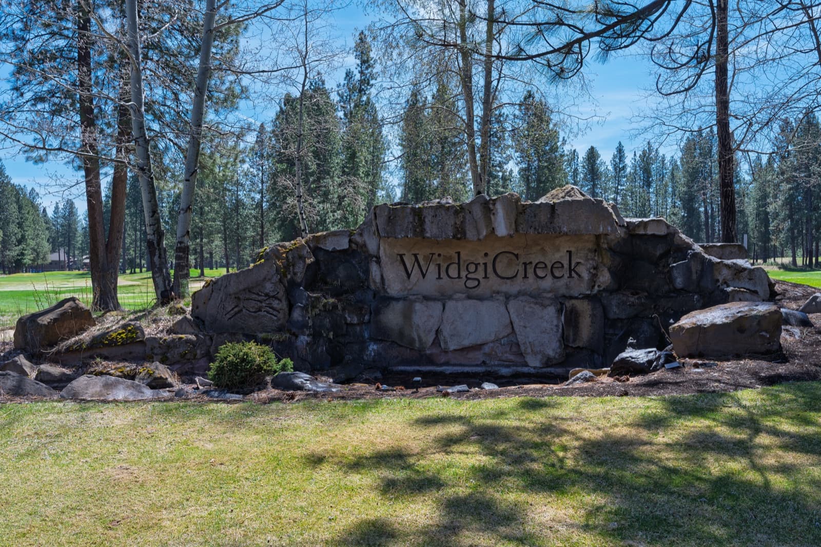 Widgi Creek in Bend, Oregon.