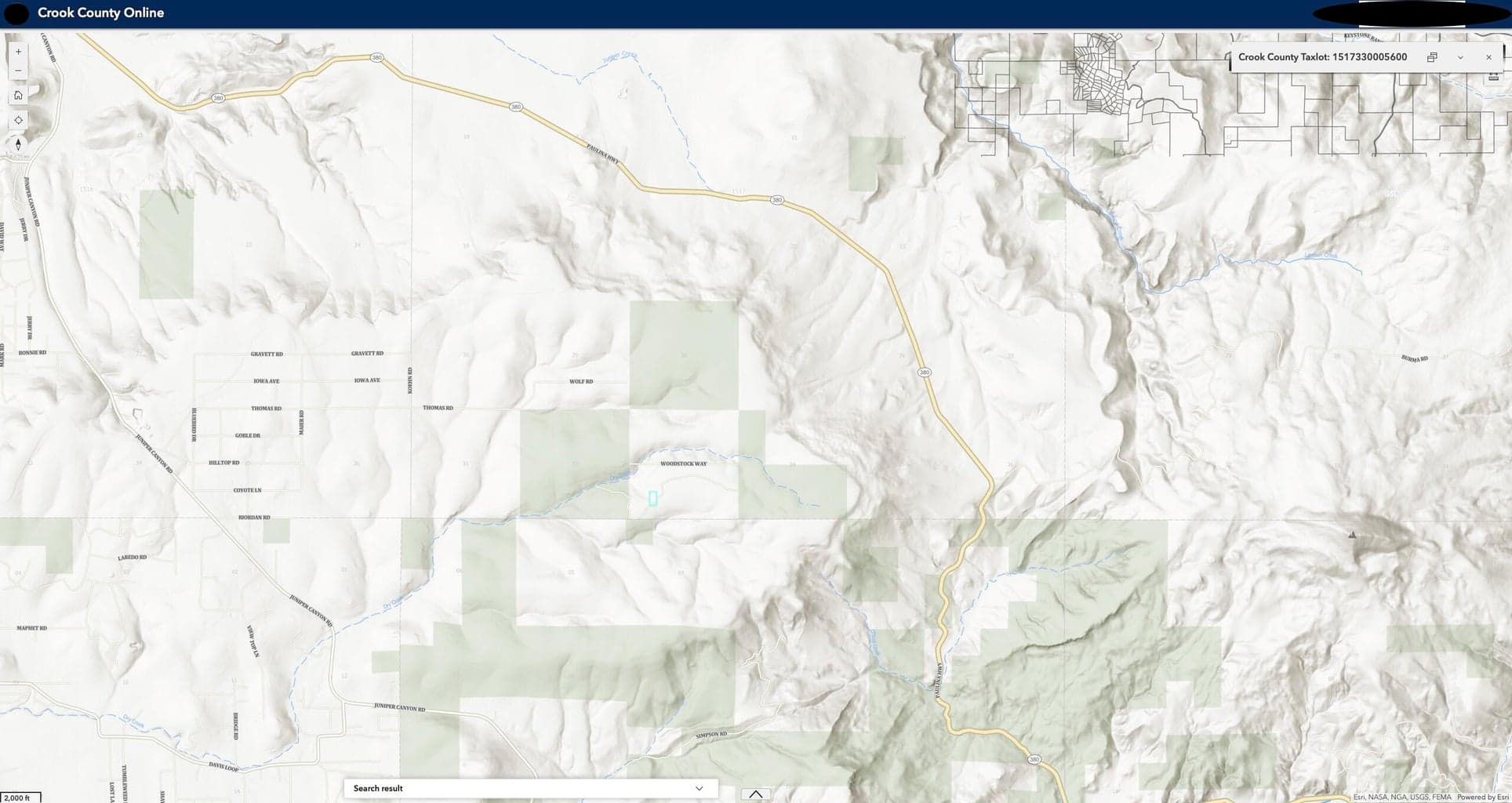 TL1816 Ochoco Land & Livestock, Prineville, 97754
